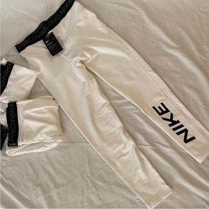 Nike pro leggings fleece lined xl and large